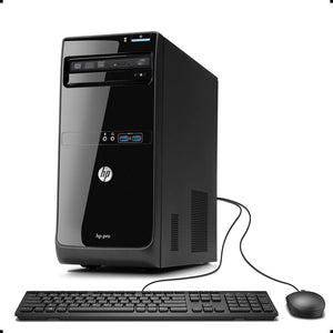 Ordinateur microtour HP Pro 3500 - Intel Core i3-3240 à 3,40 GHz - 8 Go - Disque dur 1 To - VGA - WIN10 