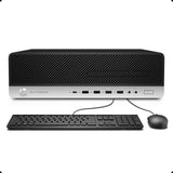 HP EliteDesk 800 G3 Small Form Factor Business PC - Intel® Core™ i5-7600@3.50Ghz  - 8GB, 256GBSSD - (2) DISPLAY PORT, (1) VGA - Windows 10 Pro - Grade A