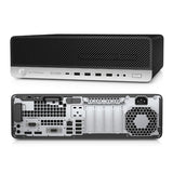 HP EliteDesk 800 G3 Small Form Factor Business PC - Intel® Core™ i5-7600@3.50Ghz  - 8GB, 256GBSSD - (2) DISPLAY PORT, (1) VGA - Windows 10 Pro - Grade A