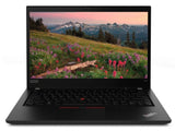 Lenovo ThinkPad T490 i7 touchscreen laptop front view