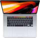 MacBook Pro 16 2019 keyboard Touch Bar and Touch ID