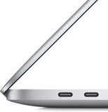 MacBook Pro 16 inch side view USB-C ports