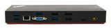 Refurbished Lenovo laptop docking station with DisplayPort and HDMI connectivity in Brossard Quebec