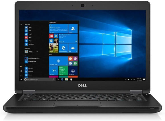 Dell Latitude 5480 Laptop 14 - Intel Core i5 6th Gen - i5-6300U@3.00Ghz - 256GB SSD - 8GB RAM - 1920x1080 FHD - Windows 10 Pro