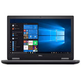 Dell Precision 7730 17.3'' – 8th Gen Intel Core i7 (Turbo Boost Up to 4.10GHz) 32GB RAM / 512GB NVME  Gpu :(NVIDIA Quadro P4200 8GB )+ Intel UHD Graphics 630           Windows 11 Pro