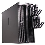 DELL TOWER PRECISION 7820 WORKSTATION 2 X GOLD 5118 @2.3GHz (2CPU), 64GB, 512 GB SSD, 4TB HDD - PNY NVIDIA Quadro P600- Grade A