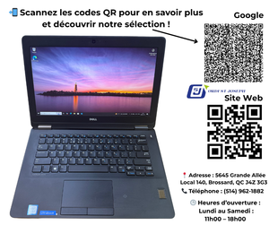 Dell Latitude E7270 Intel Core i7-6600U @ 2.60GHz 8GB 128GB SSD HDMI Win10 Pro