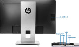 HP EliteDisplay E222 21.5-inch Monitor Back View with DisplayPort VGA USB Hub Connections