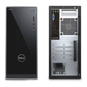 Dell Inspiron 3668 Desktop - Processor: Intel Core i5-7400 @ 3.00GHz - 12GB - 240 GB SSD