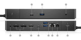 Dell WD19TB Docking Station 💻 - 2 x DisplayPort, 1 x HDMI, 1 x USB-C - Comes with 180W AC Adapter