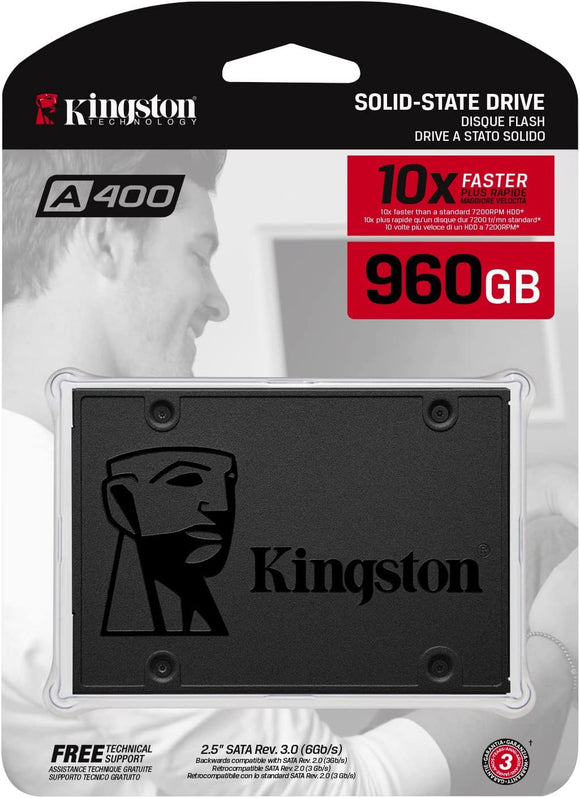 Kingston 960GB A400 SSD 2.5'' SATA 7MM
